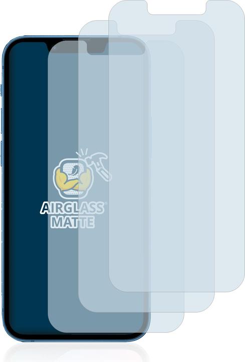 Actual product image BROTECT AirGlass Glass Matte (3 pcs., Apple iPhone 13 mini)