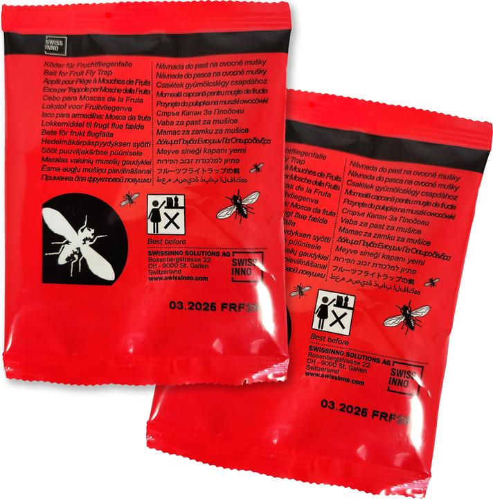 Produktbild Swissinno Köder für Fruchtfliegenfalle 2er
