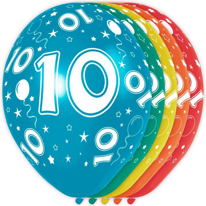 Immagine prodotto Folat 10° compleanno palloncini