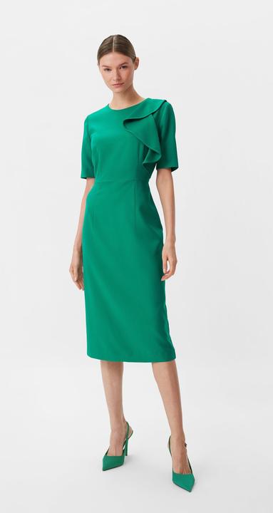 Image du produit Comma Kleid Kleid mit Volant-Detail (32)