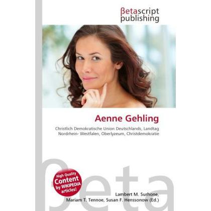 Aenne Gehling, Fachbücher