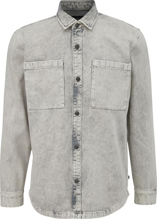 Produktbild s.Oliver Hemd Denim-Hemd mit Brusttaschen (M)