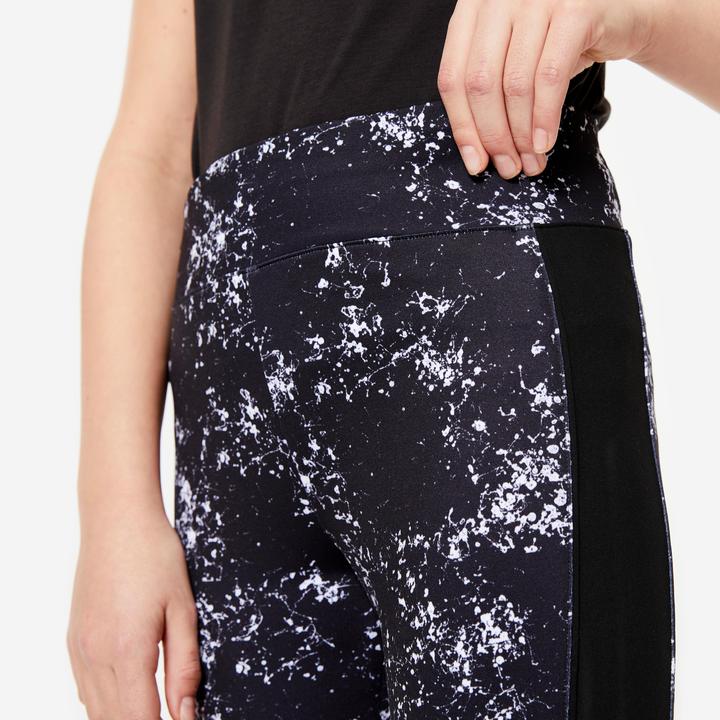 Produktbild Domyos Leggings Kinder atmungsaktiv - S500 schwarz (134)