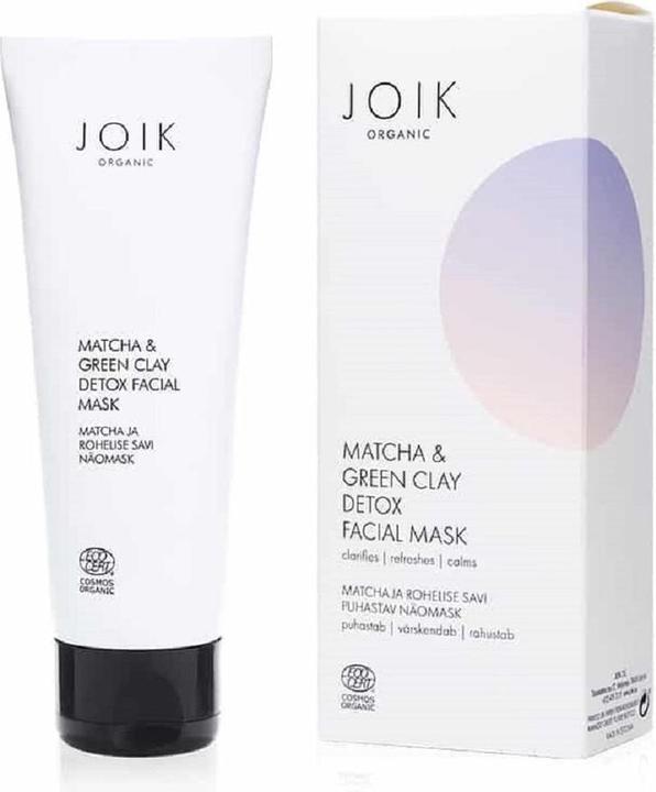 Joik JOIK Organic Matcha&Green Clay Detox Facial Mask maska do twarzy dogłebnie oczyszczająca 75ml (75 ml)