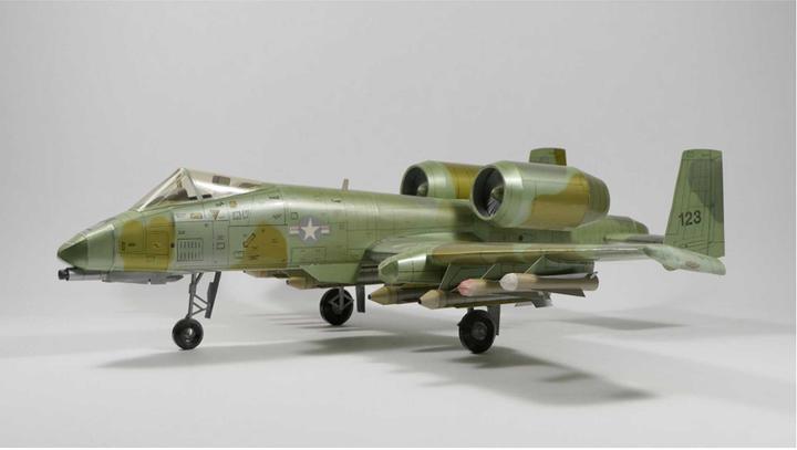 Actual product image Geli fairchild a-10 cardboard model