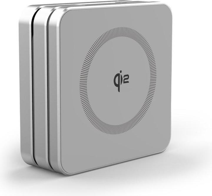 Actual product image Misura MH08 Pro - 3-in-1 Foldable Qi2 Wireless Charger - BLACK