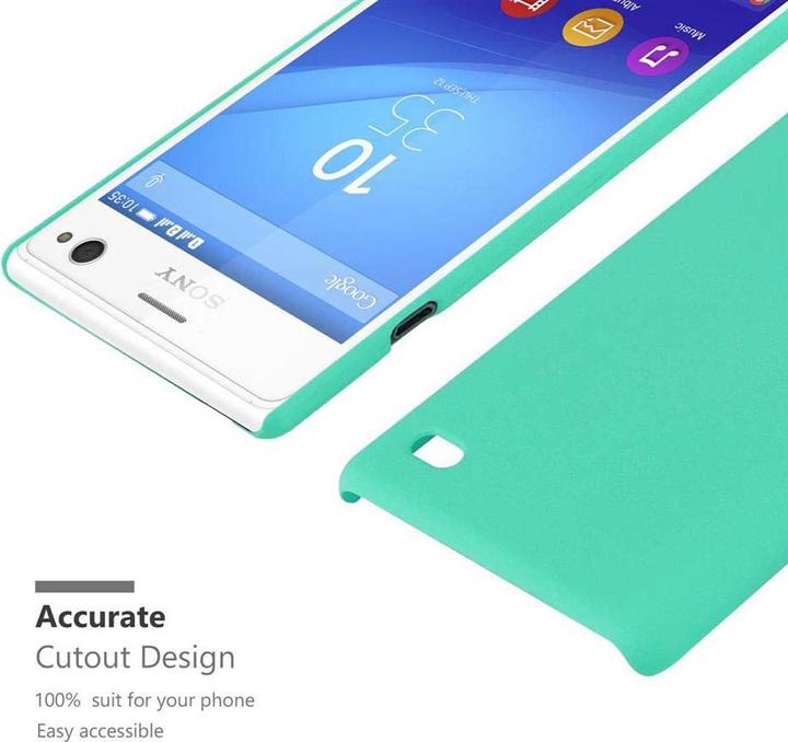 Actual product image Cadorabo Hard Cover Frosty Cover (Sony Xperia C4)