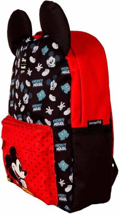 Actual product image Loungefly Disney Mickey nylon backpack 43cm