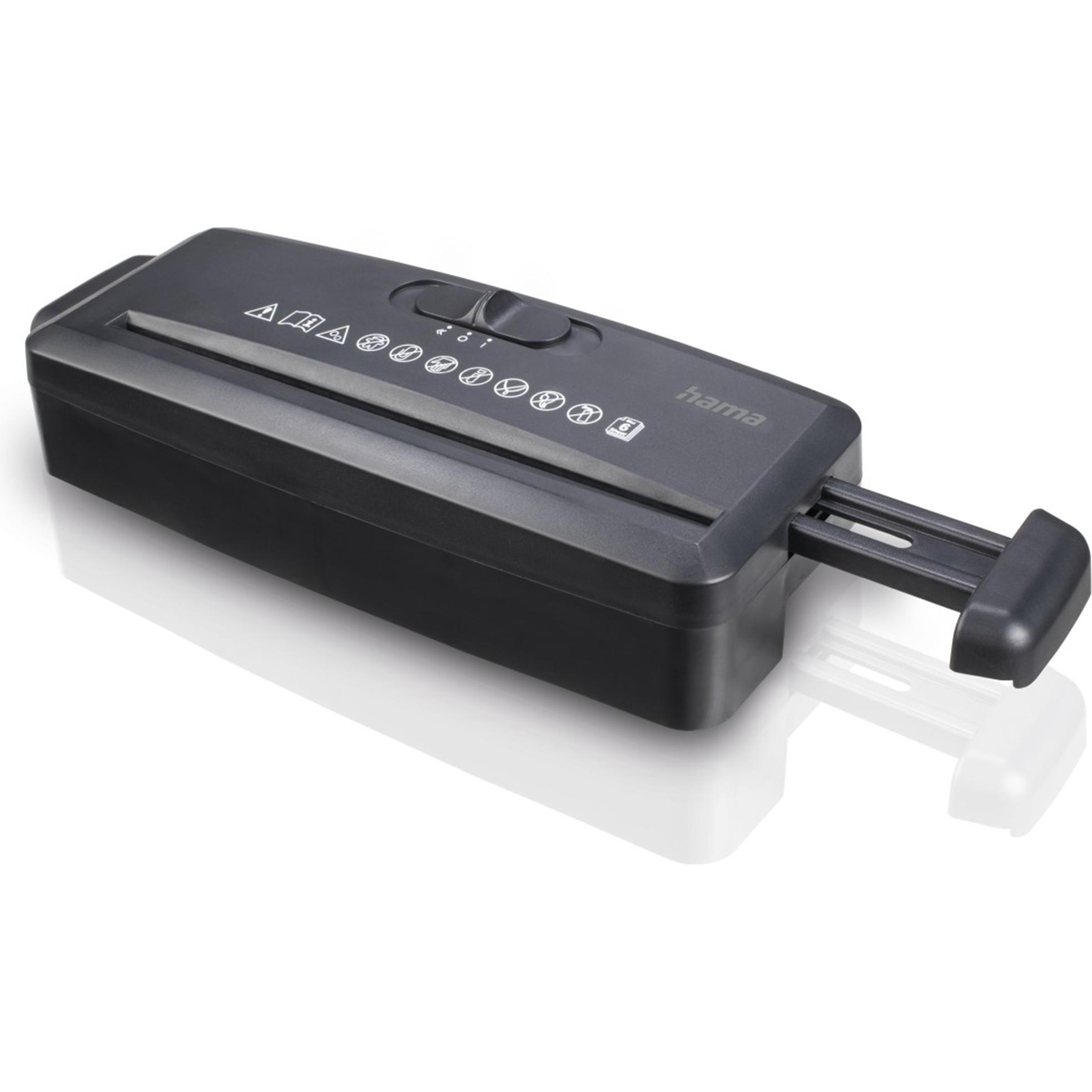 Hama, Distruggidocumenti, Mini S6 (Taglio Striscia)