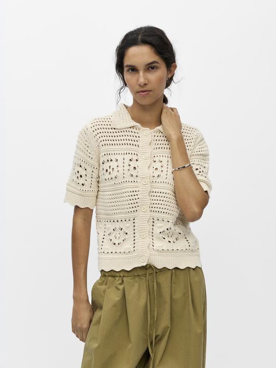 Produktbild Object Pointellestrick Strickjacke (L)