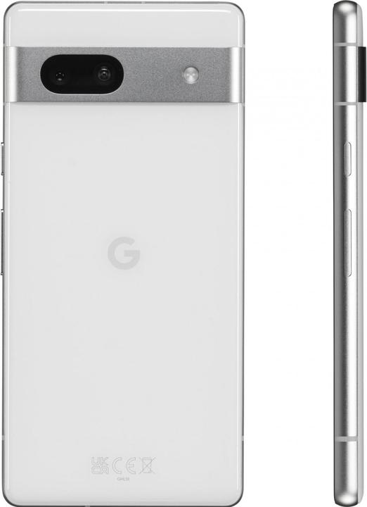 Productafbeelding Google Pixel 7a (128 GB, Sneeuw, 6.10", SIM + eSIM, 64 Mpx, 5G)
