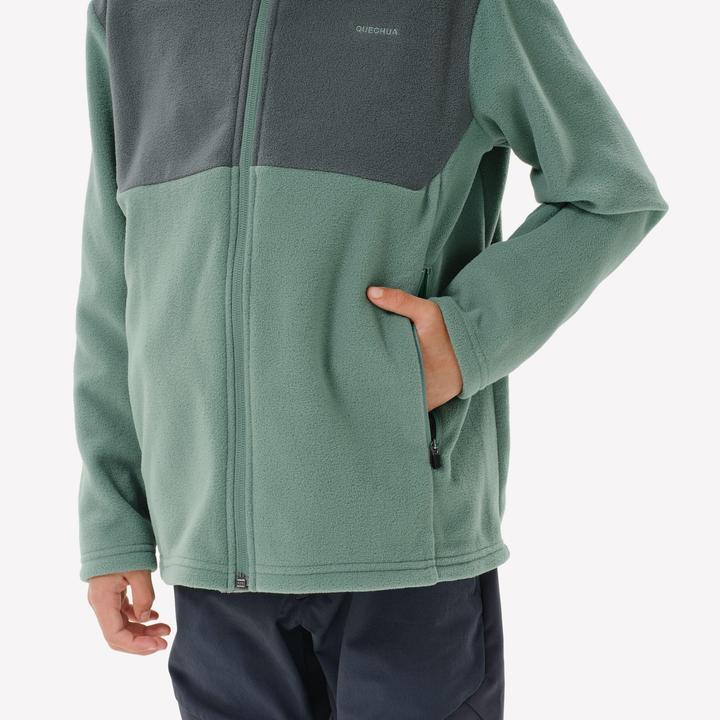 Image du produit Quechua Veste polaire enfants taille 122-170 randonnée - MH500 Zip TW (6, 7, 8)