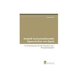 Thumbnail - Analytik technofunktioneller Eigenschaften von Eigelb, Fachbücher