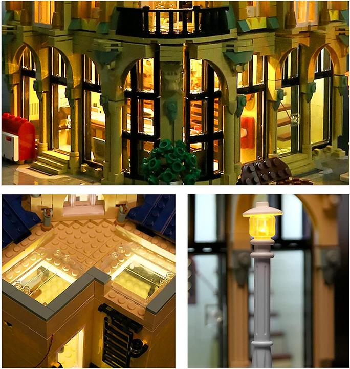 Actual product image Mould King Corner Post Office Modular