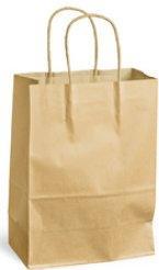 Image du produit Mailmedia Sac en papier avec cordelette, 8,7 litres, rouge Dimensions : (L)240 x (P)110 x (H)330 mm, en kraft (200 pièce(s))