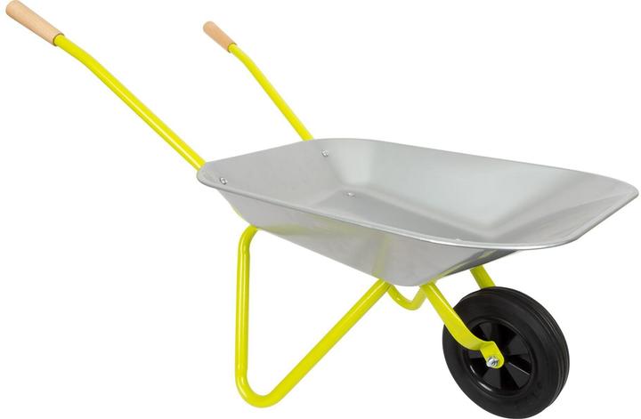 Actual product image small foot Wheelbarrow with garden tools