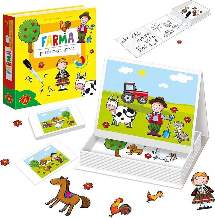 Produktbild Alexander Magnetisches Puzzle ALEX Farm (8 Teile)