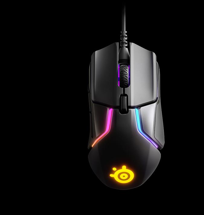 Immagine prodotto SteelSeries Rival 600 RGB 12000 CPI TrueMove3+ Doppio Mouse Ottico da Gioco 62446 (Cablato)