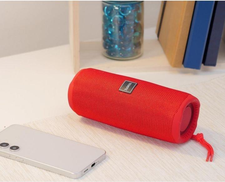 Produktbild Hoco Bluetooth-Lautsprecher drahtloser Lautsprecher bluetooth HC16 rot (3 h, Batteriebetrieb)