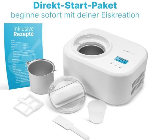 Actual product image Clatronic ICM 3799 Kompressor-Eismaschine 1L