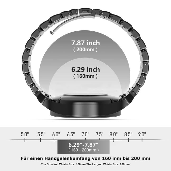 Image du produit Pedea Bracelet de montre en titane (20 mm, Titane, Galaxy Watch 4, Galaxy Watch 6, Galaxy Watch 5)