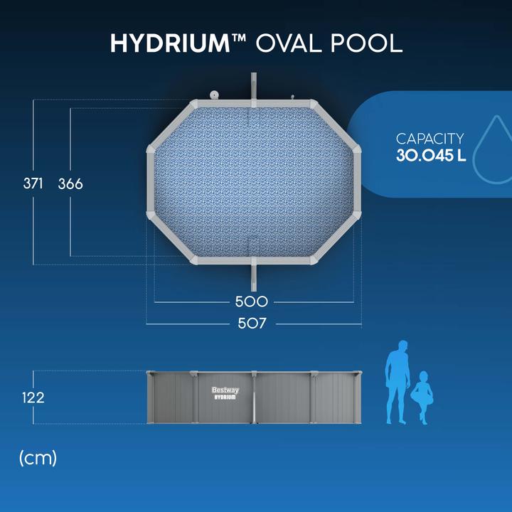 Image du produit Bestway Hydrium (500 x 360 x 120 cm)