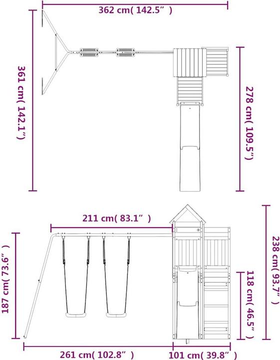Actual product image vidaXL Erhan