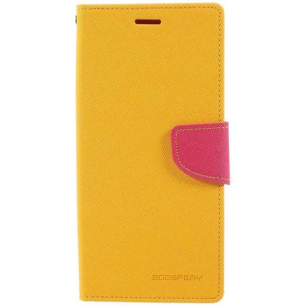 Thumbnail - Goospery Fancy Diary Series (Samsung Galaxy Note 8), Smartphone Hülle, Gelb, Rosa