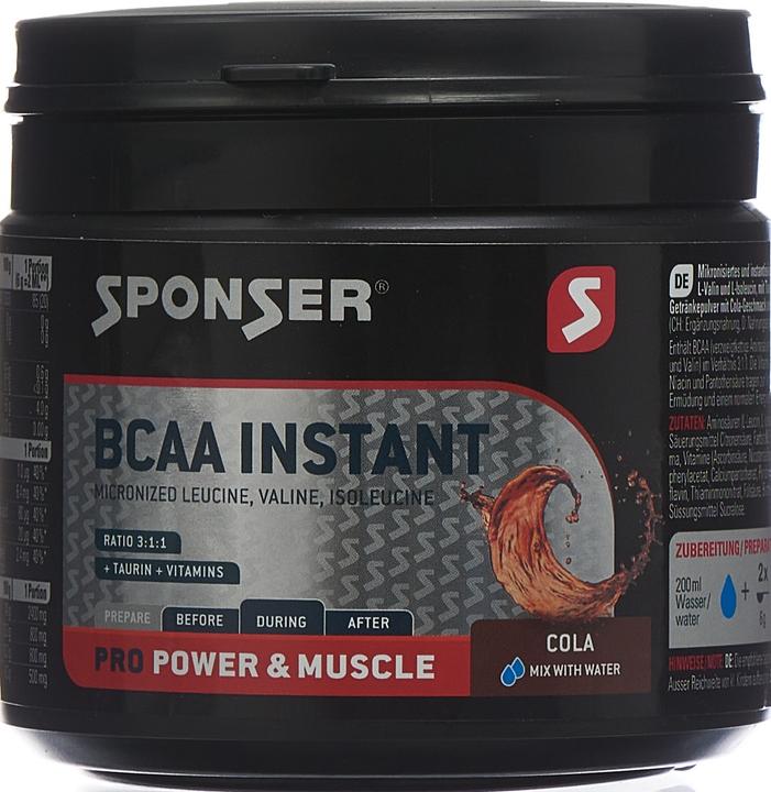 Produktbild Sponser BCAA Instant (200 g, 1x, Cola)