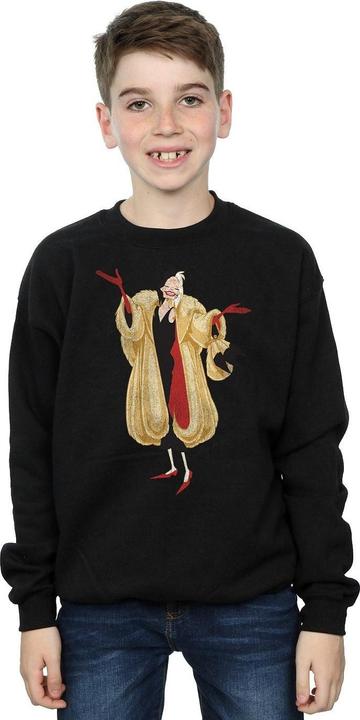 Produktbild Disney 101 Dalmatians Classic Cruella De Vil Sweatshirt Jungen (128)