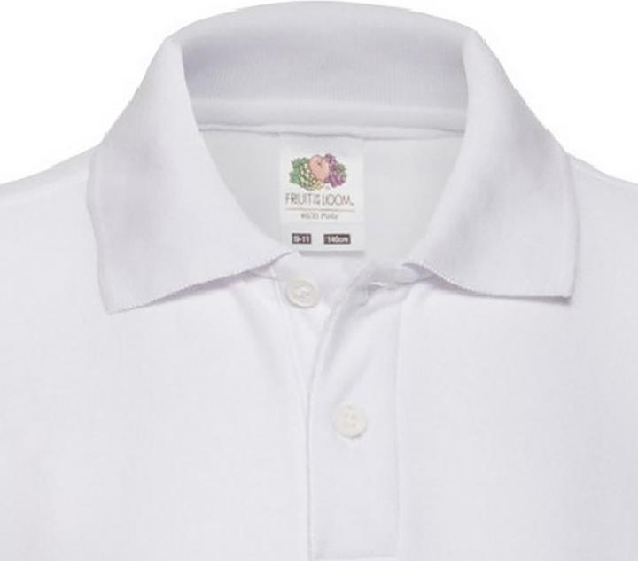 Produktbild Fruit of the Loom Polo Shirt Kurzarm (164)