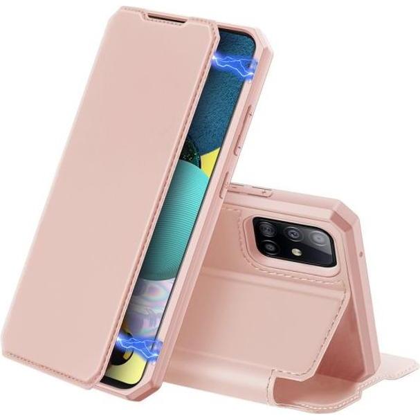 Dux Ducis Skin X Series Bookcover (Samsung Galaxy A51 5G), Smartphone Hülle, Pink