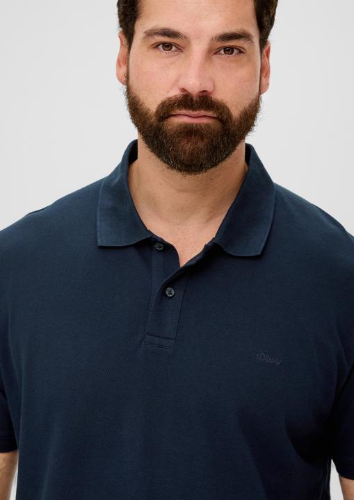 Produktbild S.Oliver Polo-Shirt Poloshirt aus Baumwollpiqué (4XL)