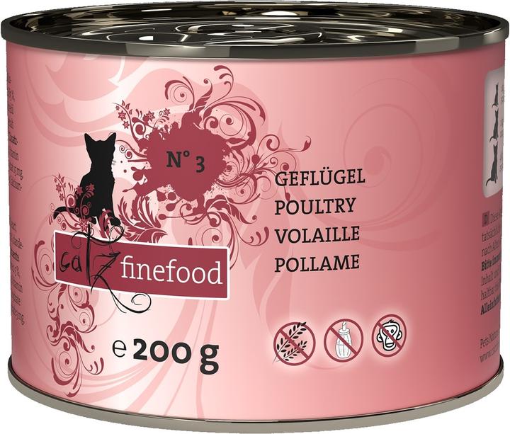 Actual product image Catz Finefood No.03 Poultry (Adult, 6 pcs., 210 g)