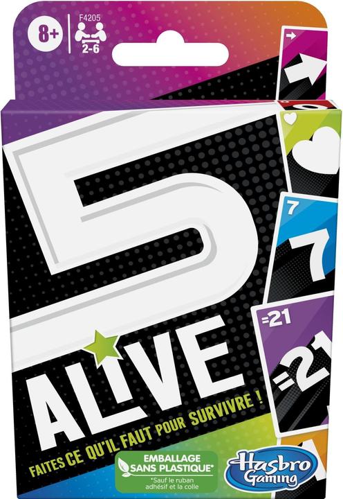 Image du produit Hasbro Gaming Jeu de cartes 5 Alive -FR- (Français)