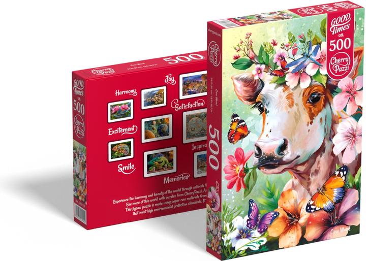 Immagine prodotto Cherry Pazzi Puzzle 500 pezzi - Cow Wow! (500 pezzi)