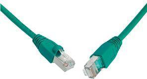 Actual product image Solarix patch cable CAT5E SFTP PVC zelenÃ½ snag-proof