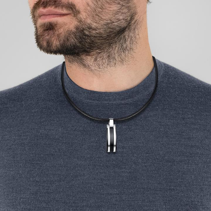 Produktbild True Rebels Herren Echtleder schwarz 51,0 cm - 96 (Echtleder, 51 cm)