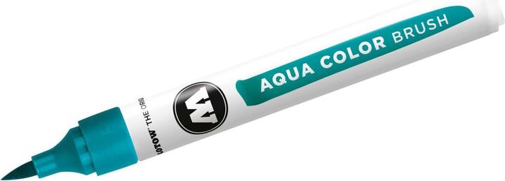 Produktbild Molotow Aquarellstift Color Brush Aqua 1-2mm türkisblau (1x)