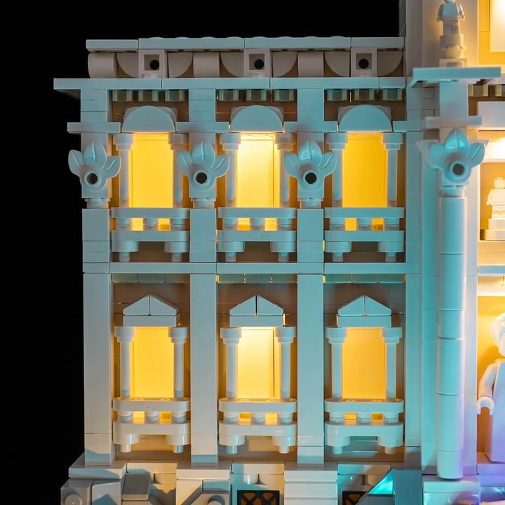 Produktbild BrickBling LED Licht Set für LEGO Trevi-Brunnen (21062) inkl. Fernbedienung