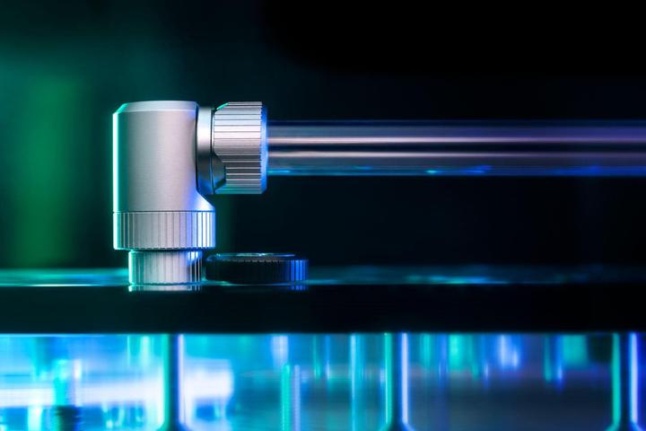 Productafbeelding EKWB EK-Quantum Koppel Micro G1/4 inch verlengstuk recht MM 7 - Satijn Titanium