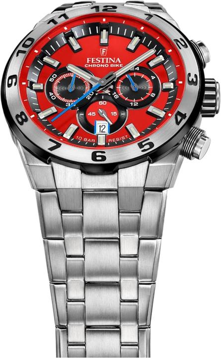 Actual product image Festina F20670/5 Chrono Bike (Chronograph, 44.50 mm)