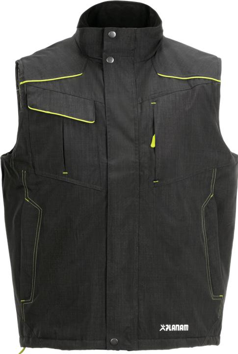 Produktbild Planam Weste Outdoor Neon grau/grün XL (XL)