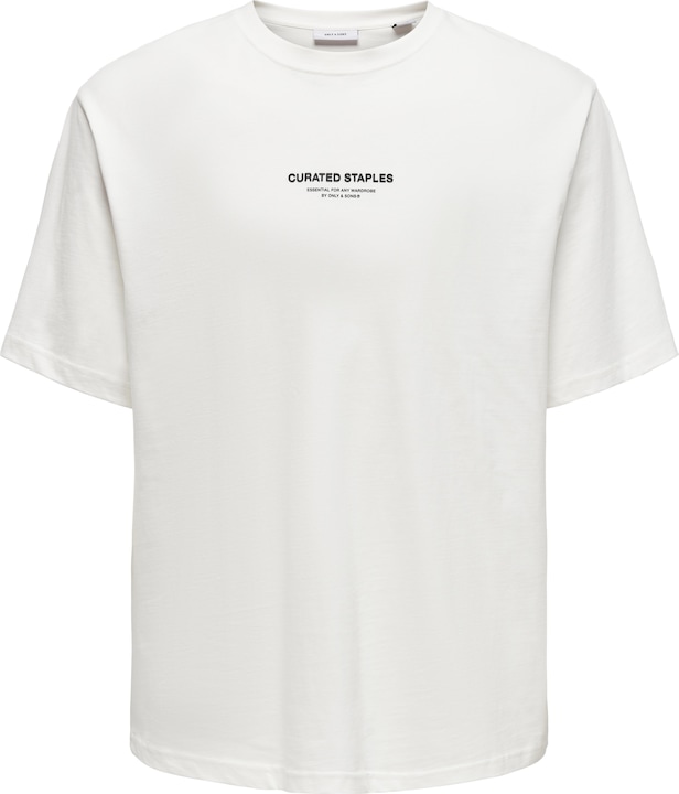 Only & Sons Onscurated Rlx Print Ss Tee Noos