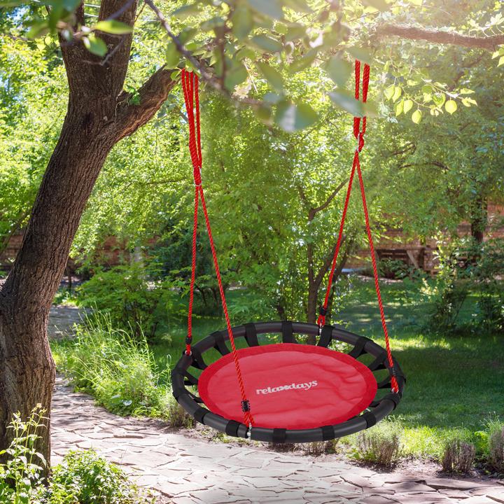 Actual product image Relaxdays 80 cm Nest Swing