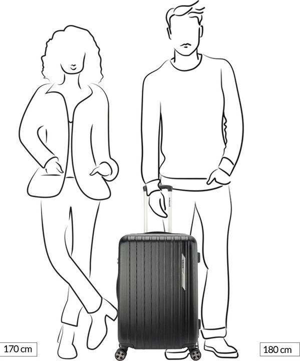 Produktbild Anständiger Paradiso Spinner Medium 66 cm Lachsrosa (60 l)