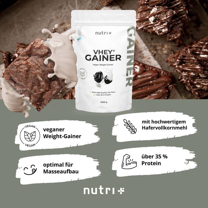 Produktbild Nutri+ Vhey Gainer (1000 g)