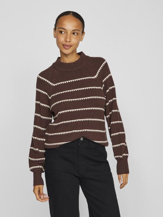 Produktbild Vila Gestreifter Strickpullover (XS)