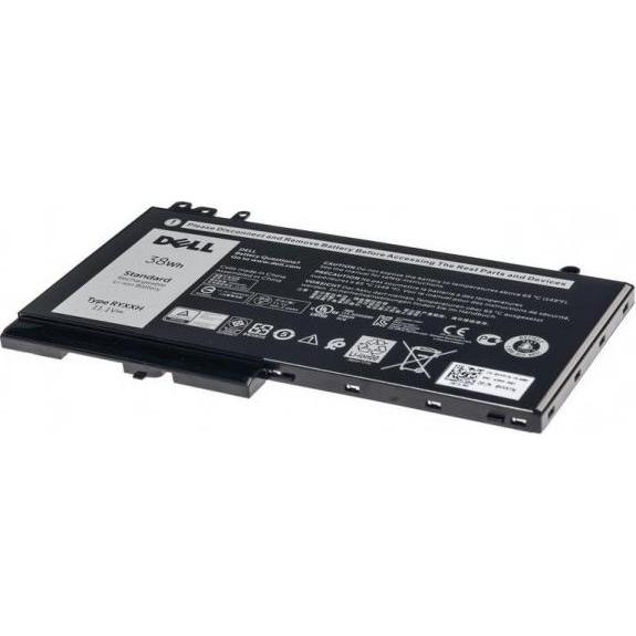 Thumbnail - Dell 3 Zellen Akku passend zu Latitude (3 Zellen, 3800 mAh), Notebook Akku, Schwarz