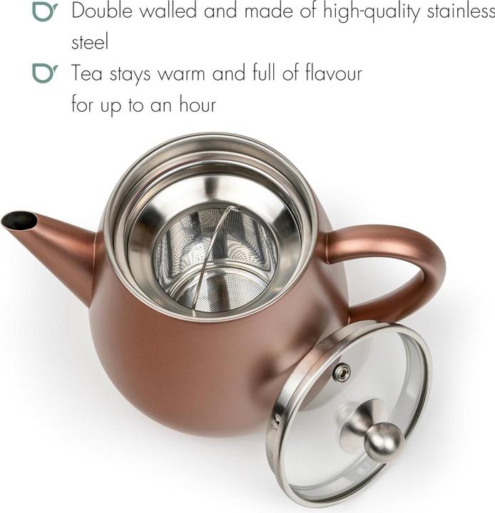 Actual product image Bredemeijer Teekanne Eva 1,1l rostbraun 111019 (1.10 l)